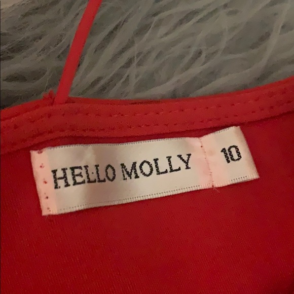 Red Bodycon Dress - Picture 6 of 6